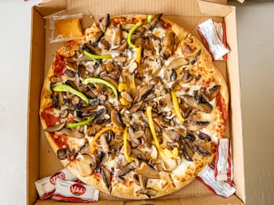 Pizza de Champiñones