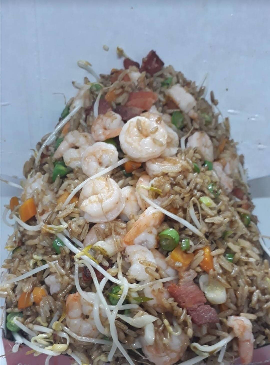 Arroz con Pollo y Camarón