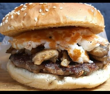 Hamburguesa Champiñones
