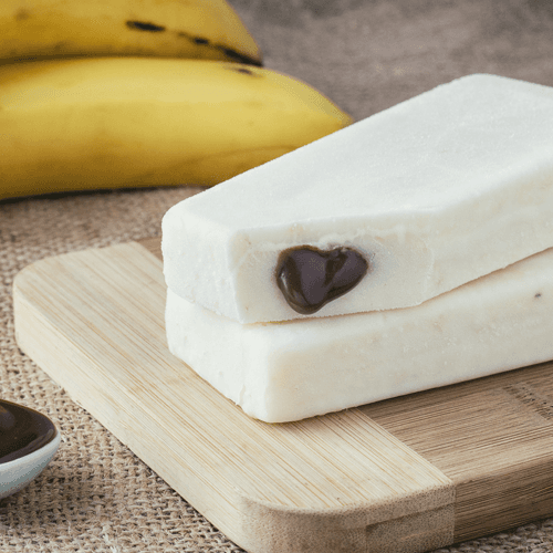 Paleta de Plátano con Nutella