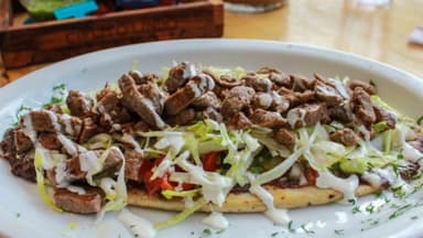 Huaraches de Bistec