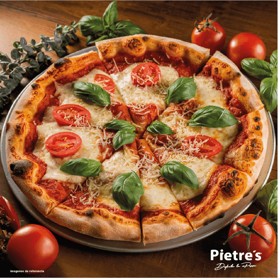 Pizza Mediana (2 Ingredientes - 8 Porciones)