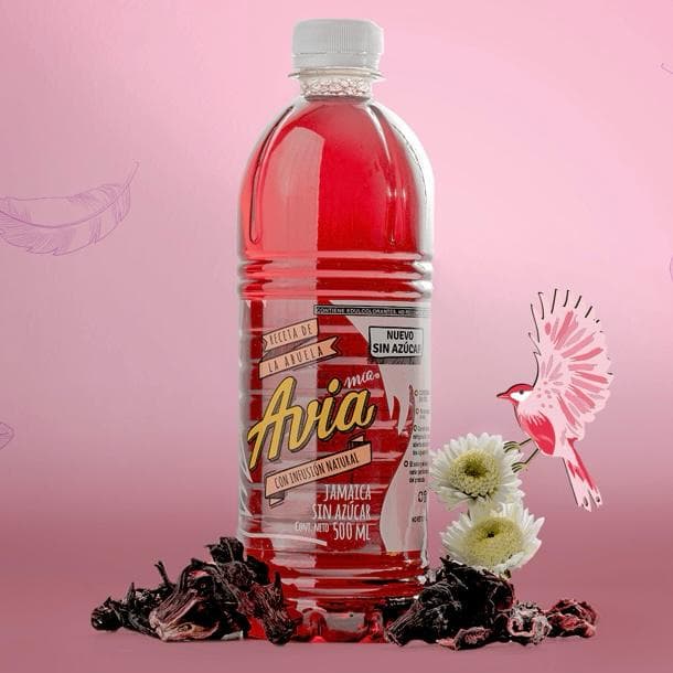 Agua de Jamaica 500 ml