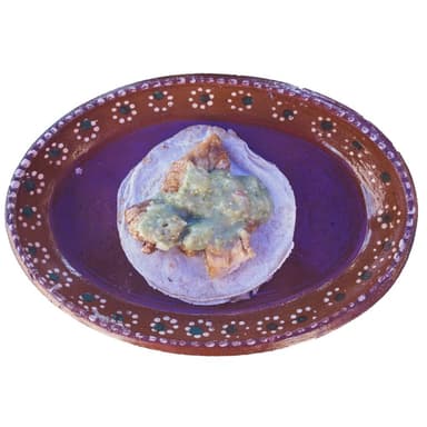 Taco de chicharrón