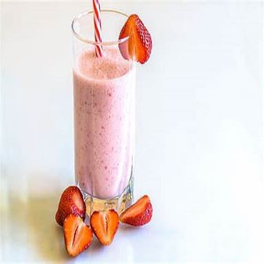 licuado de fresa
