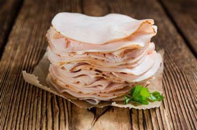 Jamón de pavo