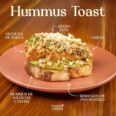 Hummus Toast
