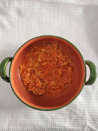 Taco de Tinga de Pollo