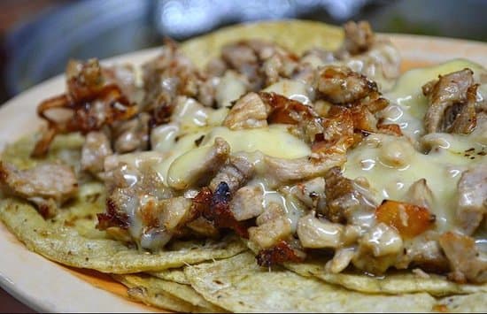 Taco  de Chuleta con Queso