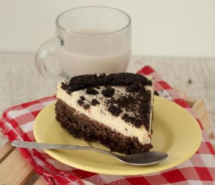 Porcion ChesseCake De OREO