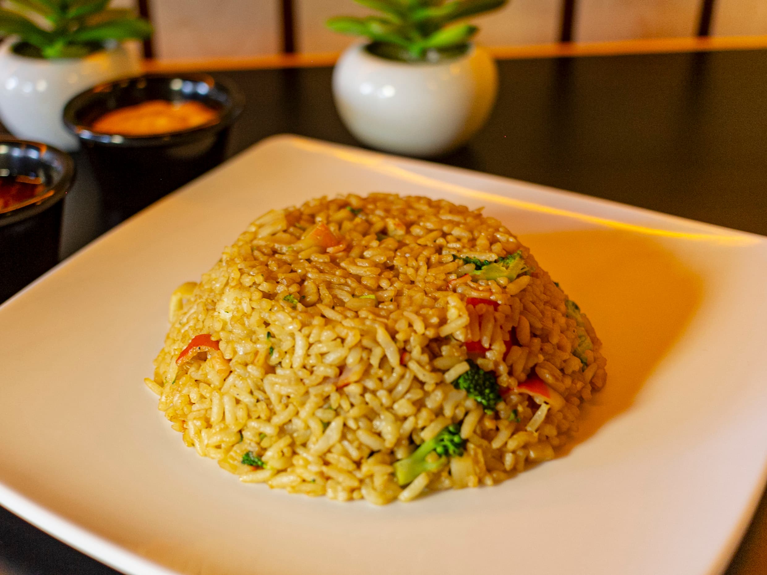 Arroz Yakimeshi de Mariscos