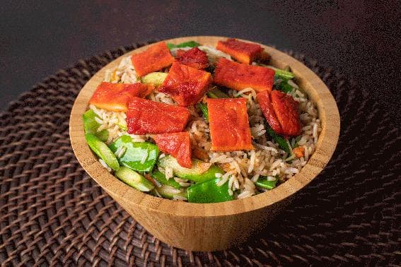 Yakimeshi de Cecina