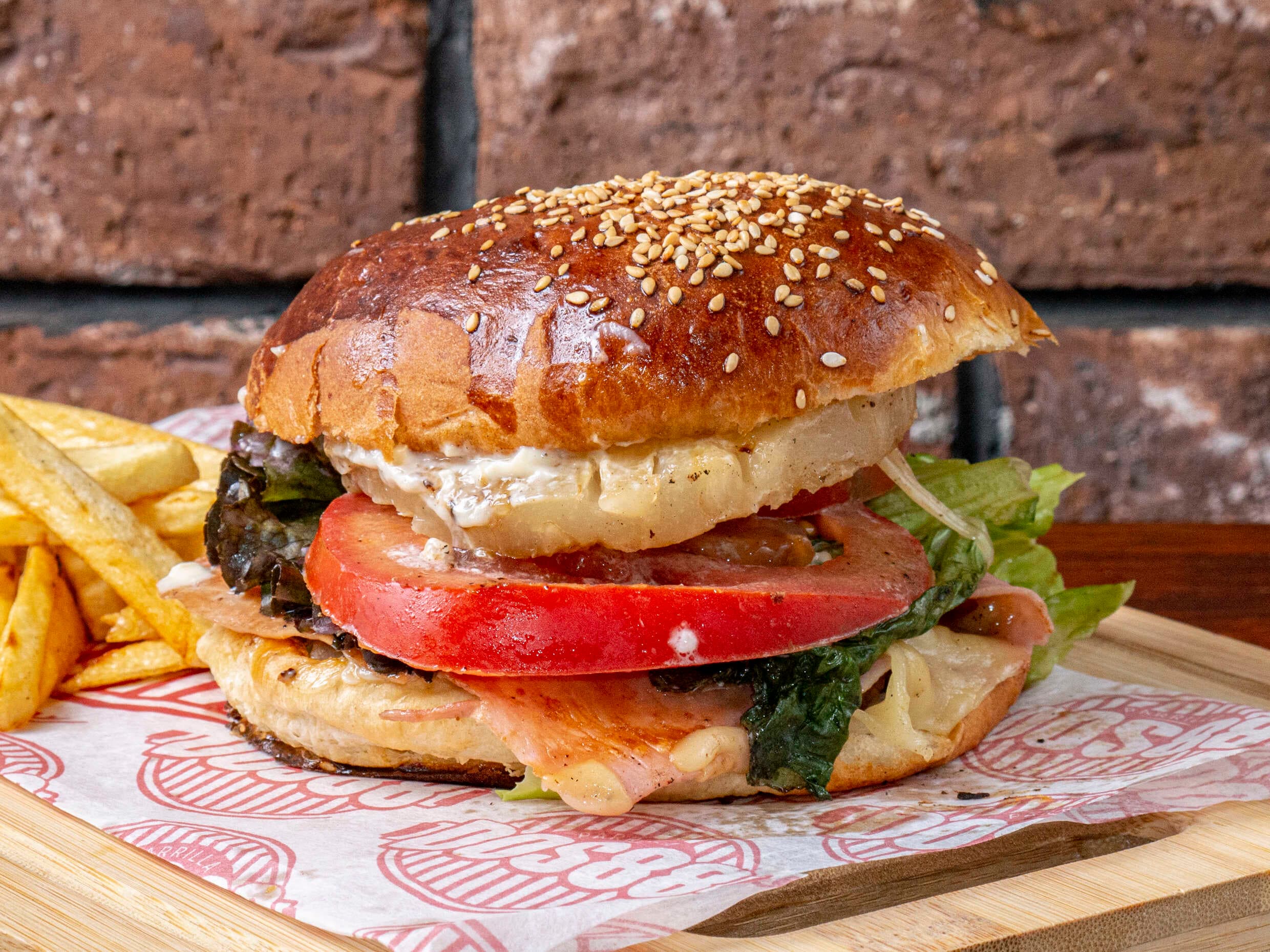Hamburguesa Hawaiana