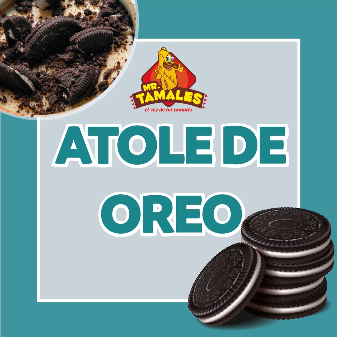 Atole de Galleta Oreo