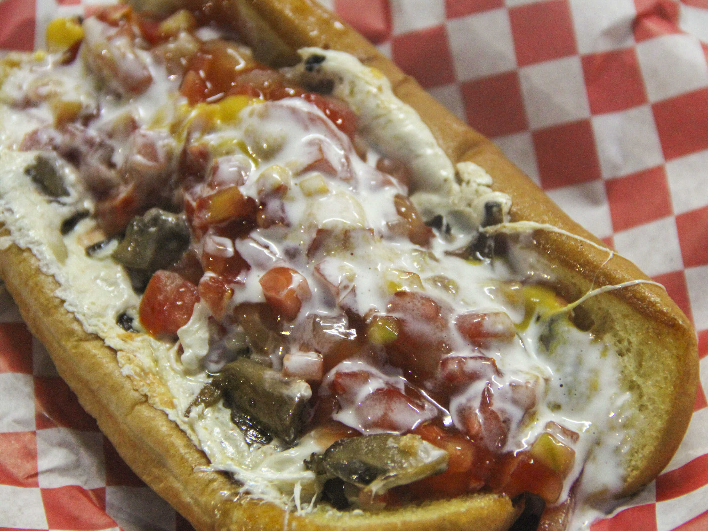 Hot Dog con Champiñones