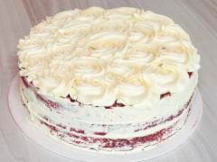 Pudín Red Velvet  1L (30 Porciones)