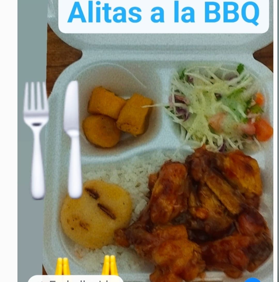 Bandeja Alitas BBQ