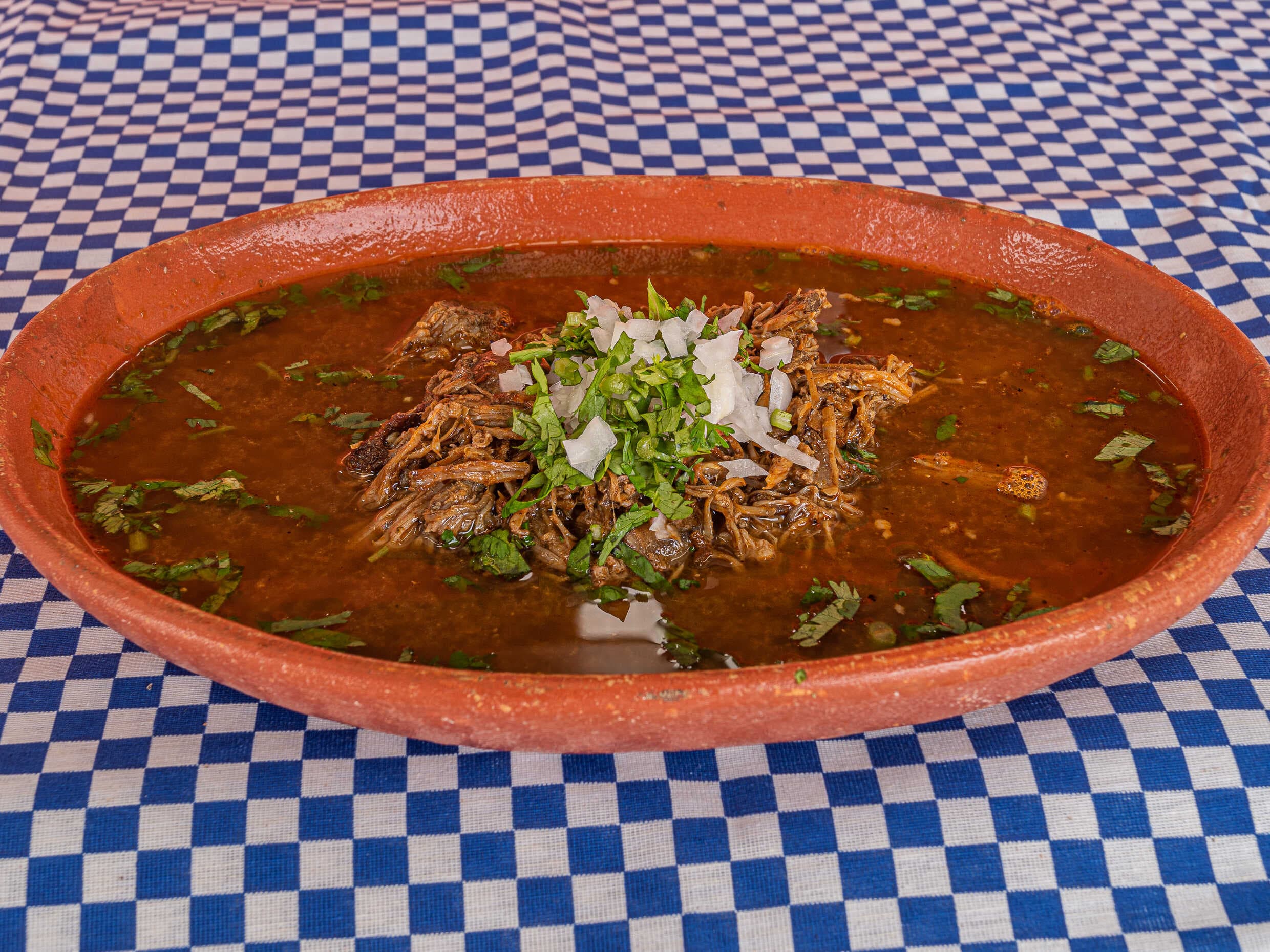 Plato de Birria Tatemada