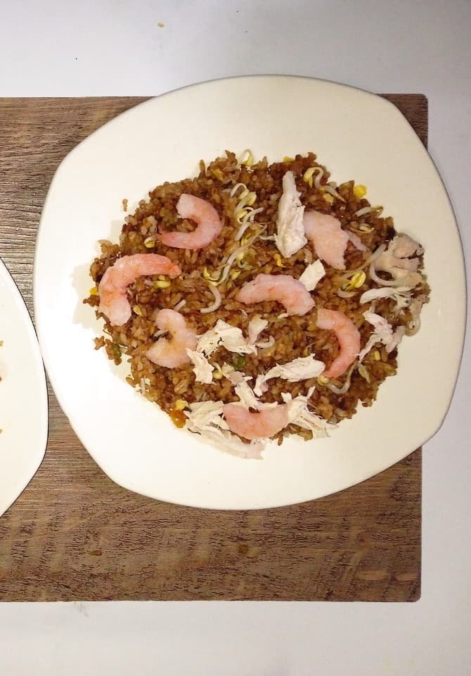 Arroz Camarones