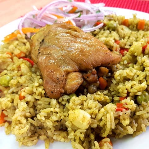 Arroz con Pollo Peruano