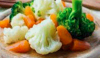 1/2 Orden Verduras al Vapor