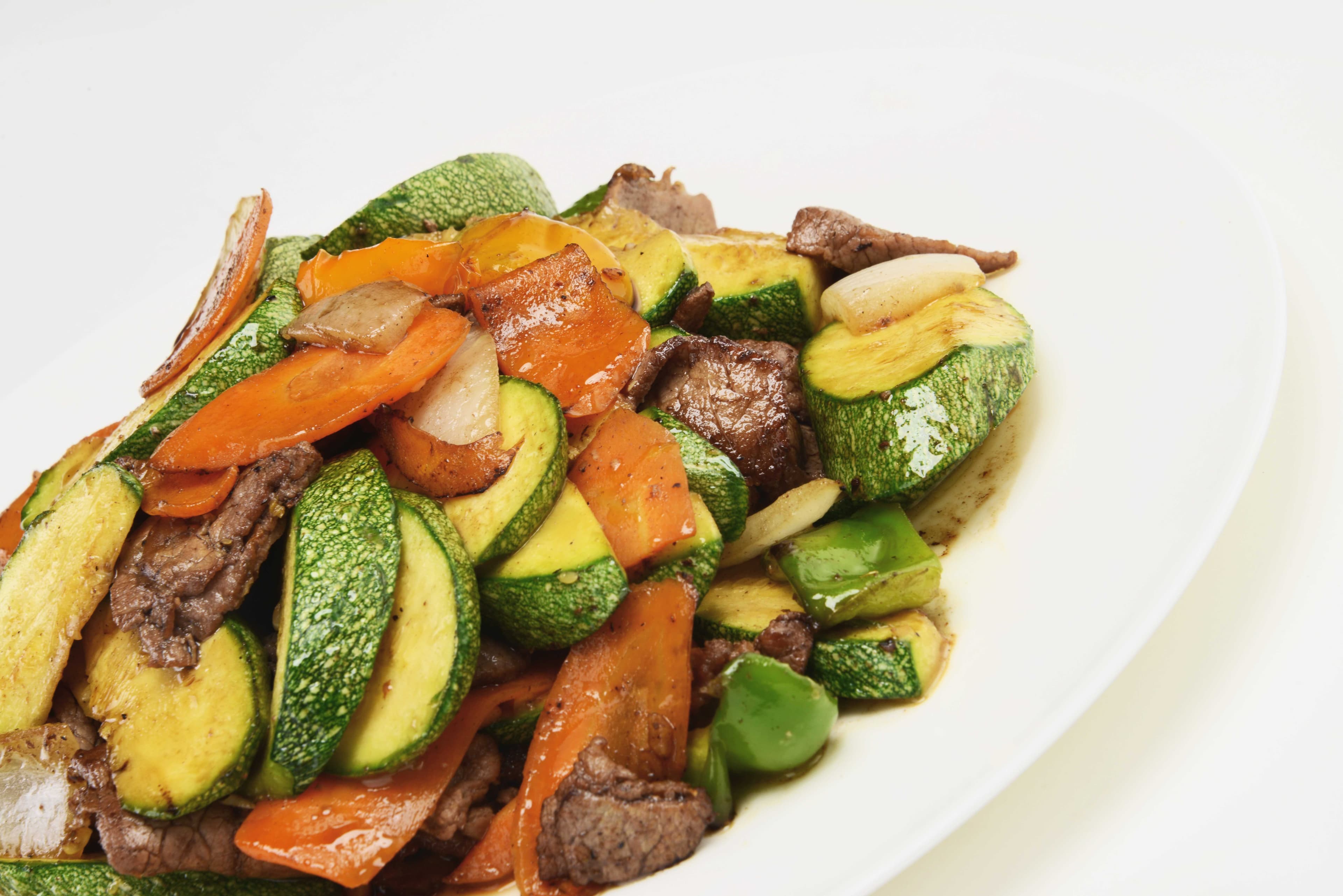 Calabaza Con Bistec (Grande) 瓜仔牛肉大盒