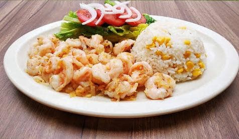 Camarones al mojo de ajo