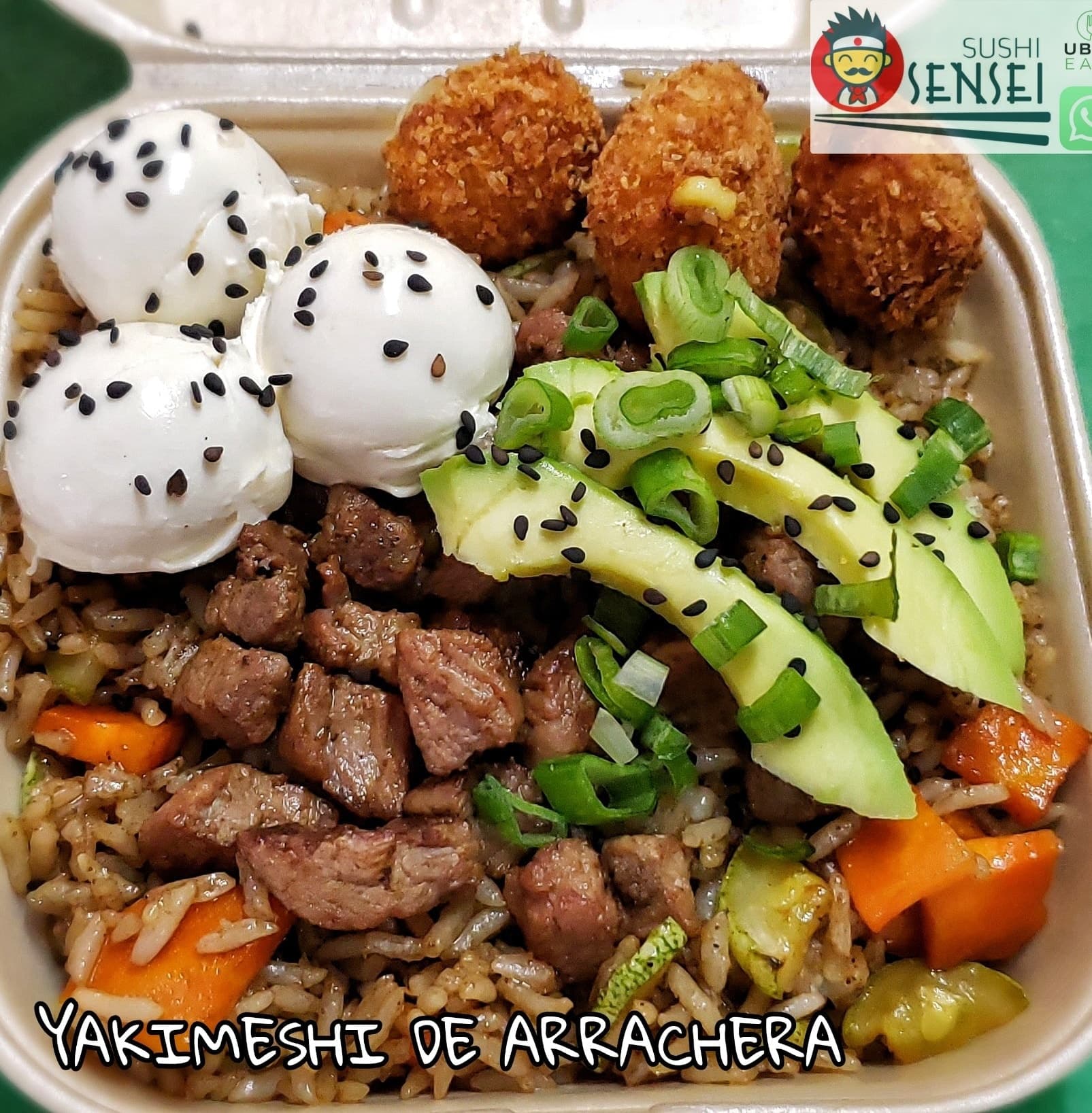 Yakimeshi Arrachera