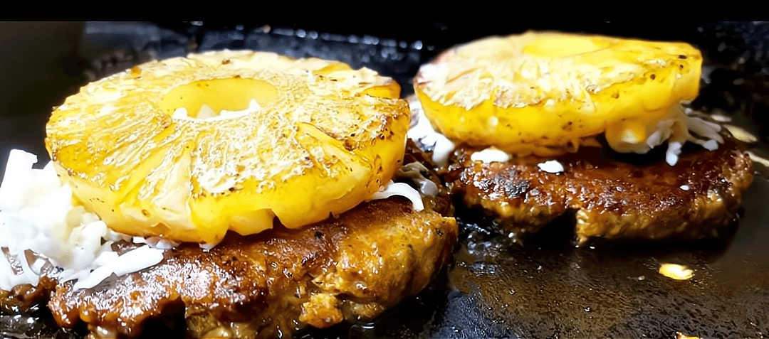 Hamburguesa Hawai Grill