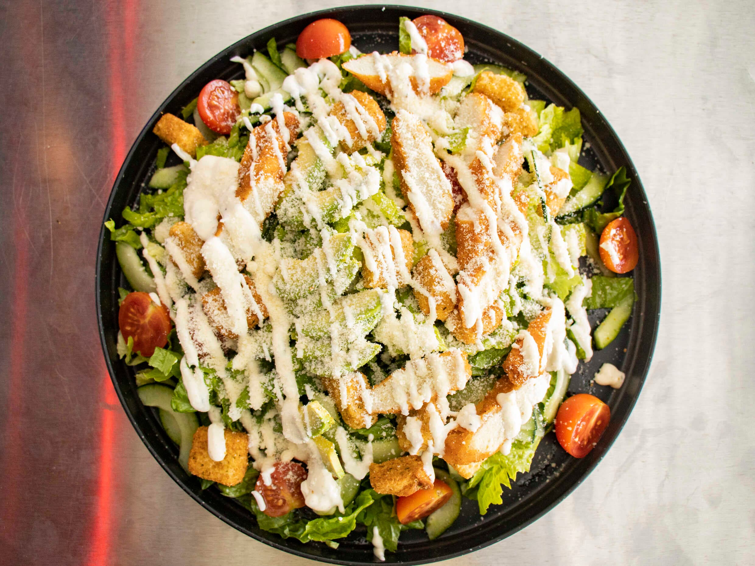 Ensalada a la parrilla