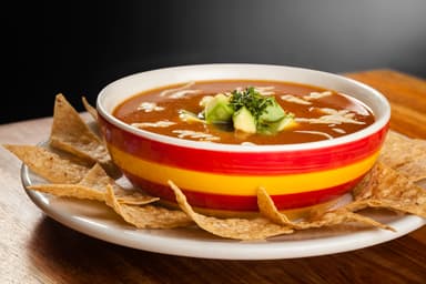 Sopa de Tortilla Vegetariana