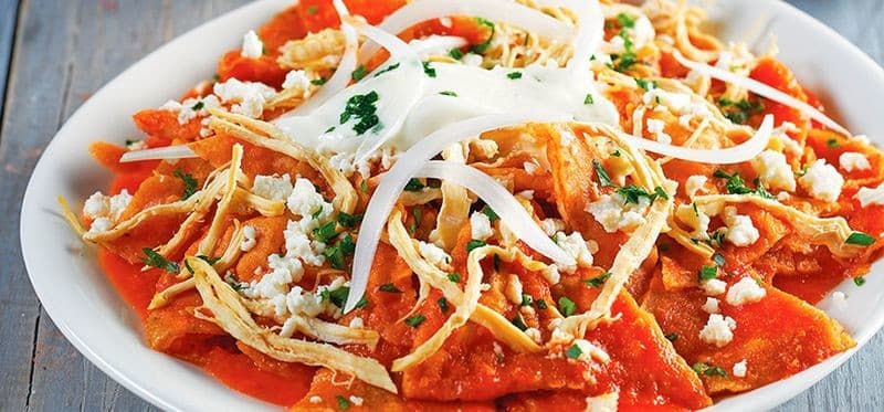 Chilaquiles Rojos