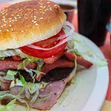 Hamburguesa con Jamon
