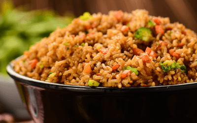 Arroz Oriental Pollo y Verduras