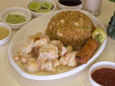 Lunch # 14 Camarones Mayonesa