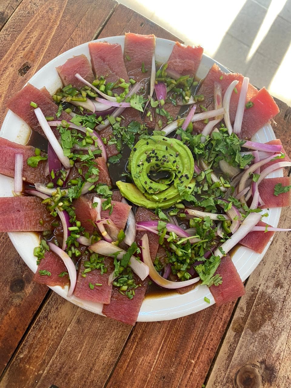 Sashimi de Atún
