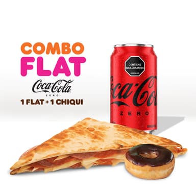 Combo Flat con Coca-Cola