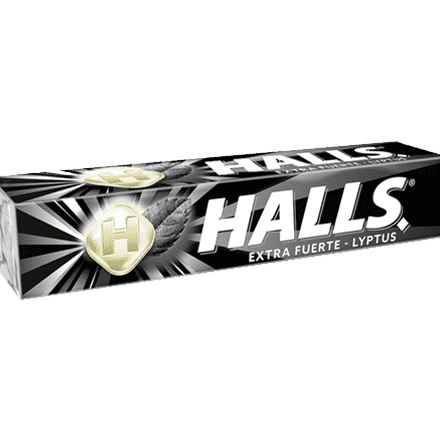 Caramelo Halls Extra Fuerte 24 g