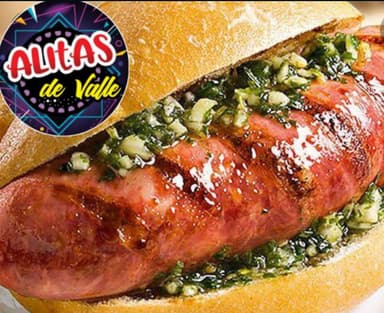 Choripan con papas