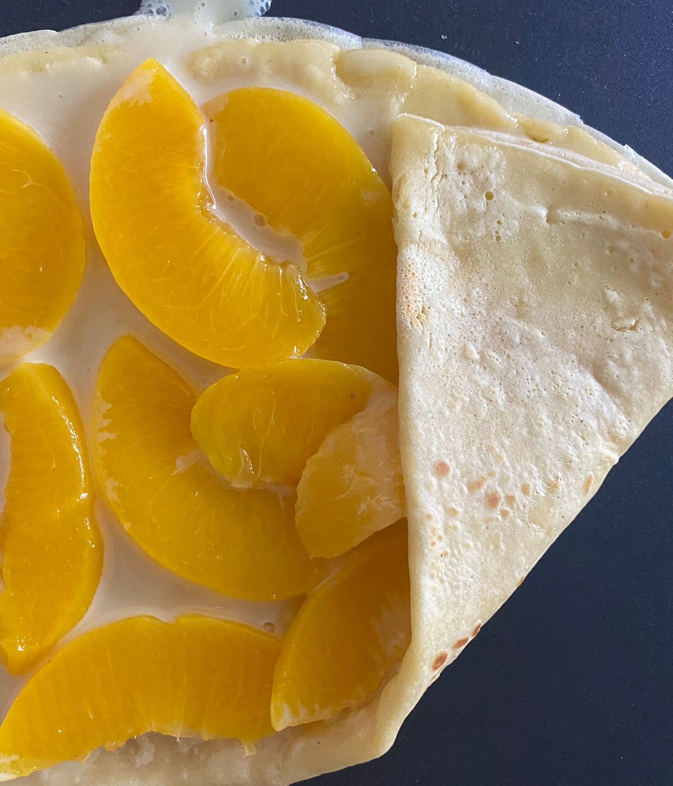 Crepa Lechera y Durazno