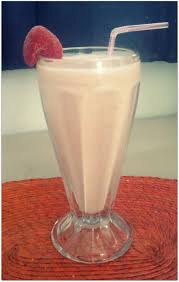 Licuado de fresa