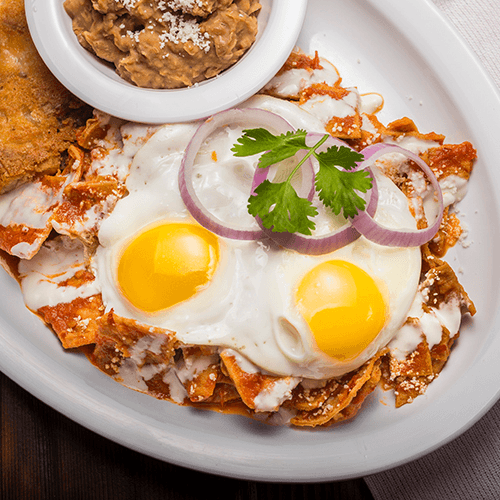 Chilaquiles con Huevo