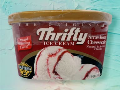 Helado De Queso Con Fresa 1lt