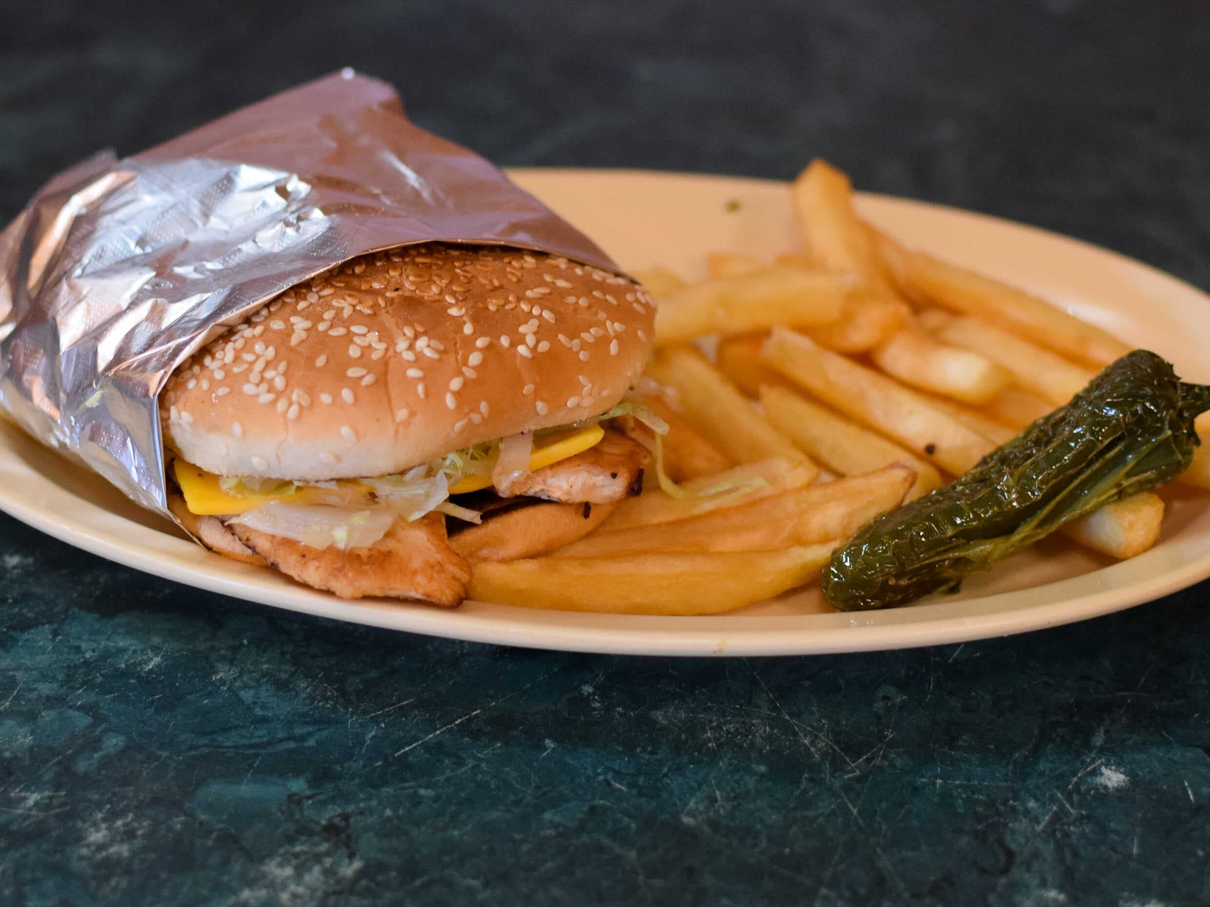 Combo de Hamburguesa de pollo