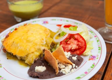 Omelet con Jamón y Queso