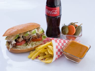 Combo Torta de Milanesa,papas y refresco
