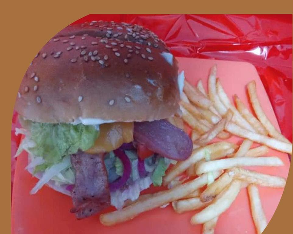 Hamburguesa con Papas