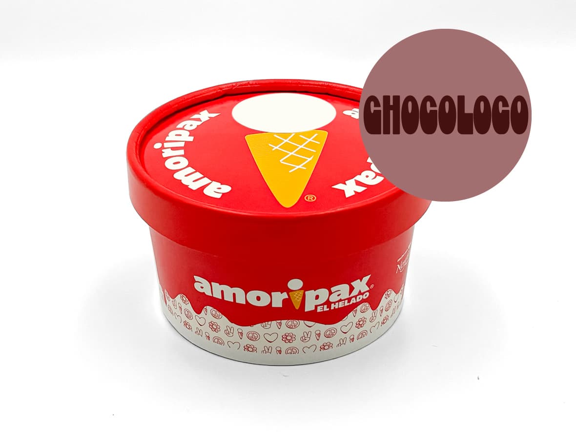 Porción Helado Chocoloco Amoripax 8 Oz