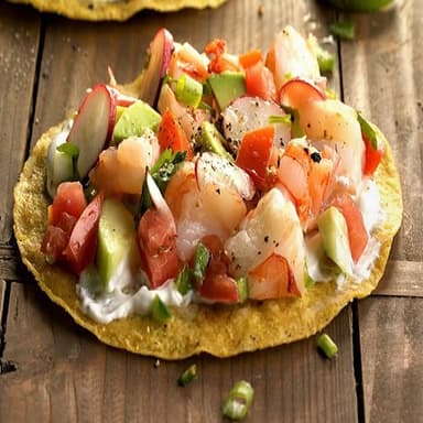 Tostada de Camarón