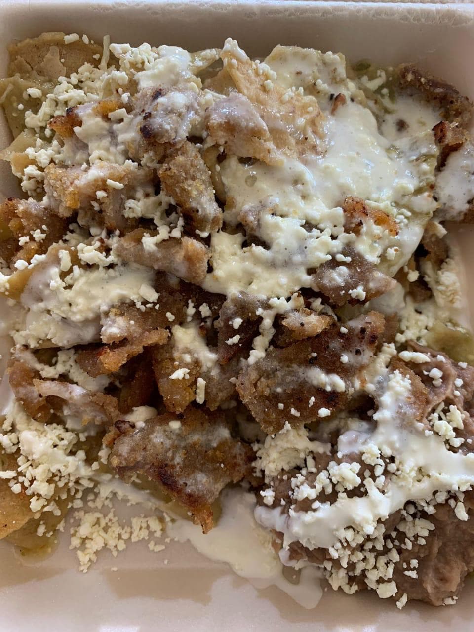 Chilaquiles con Milanesa